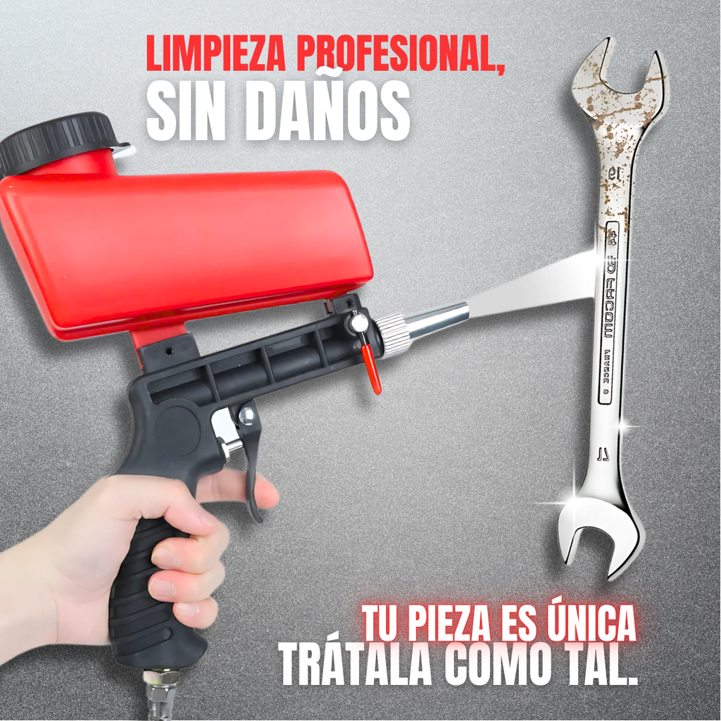 SANBLASTER PRO: La Pistola de Arena Profesional