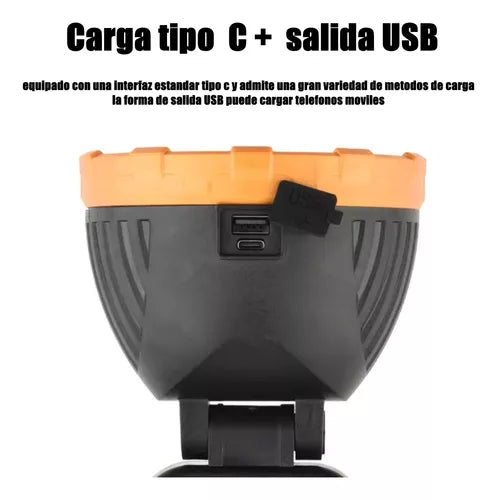 EXPLORADOR INDOMABLE - Linterna Multifuncional Para Aventureros