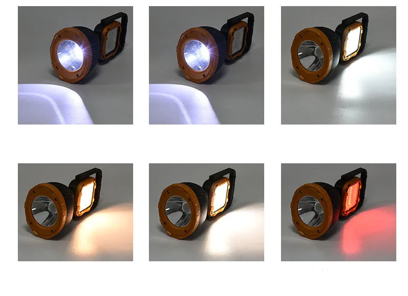 EXPLORADOR INDOMABLE - Linterna Multifuncional Para Aventureros